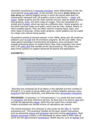 COMPUTER SCIENCE | DOCX | Smartphones | Consumer Electronics