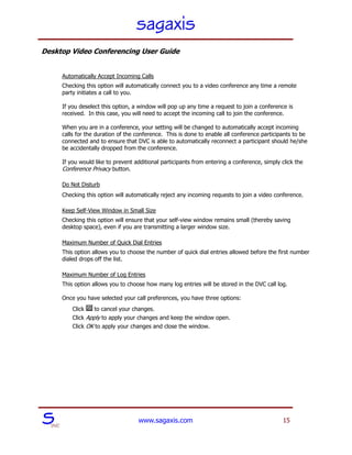 Videoconference Use Guide Desktop Video Conferencing | PDF