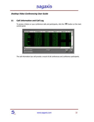 Videoconference Use Guide Desktop Video Conferencing | PDF