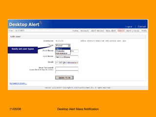 Easily set user types 