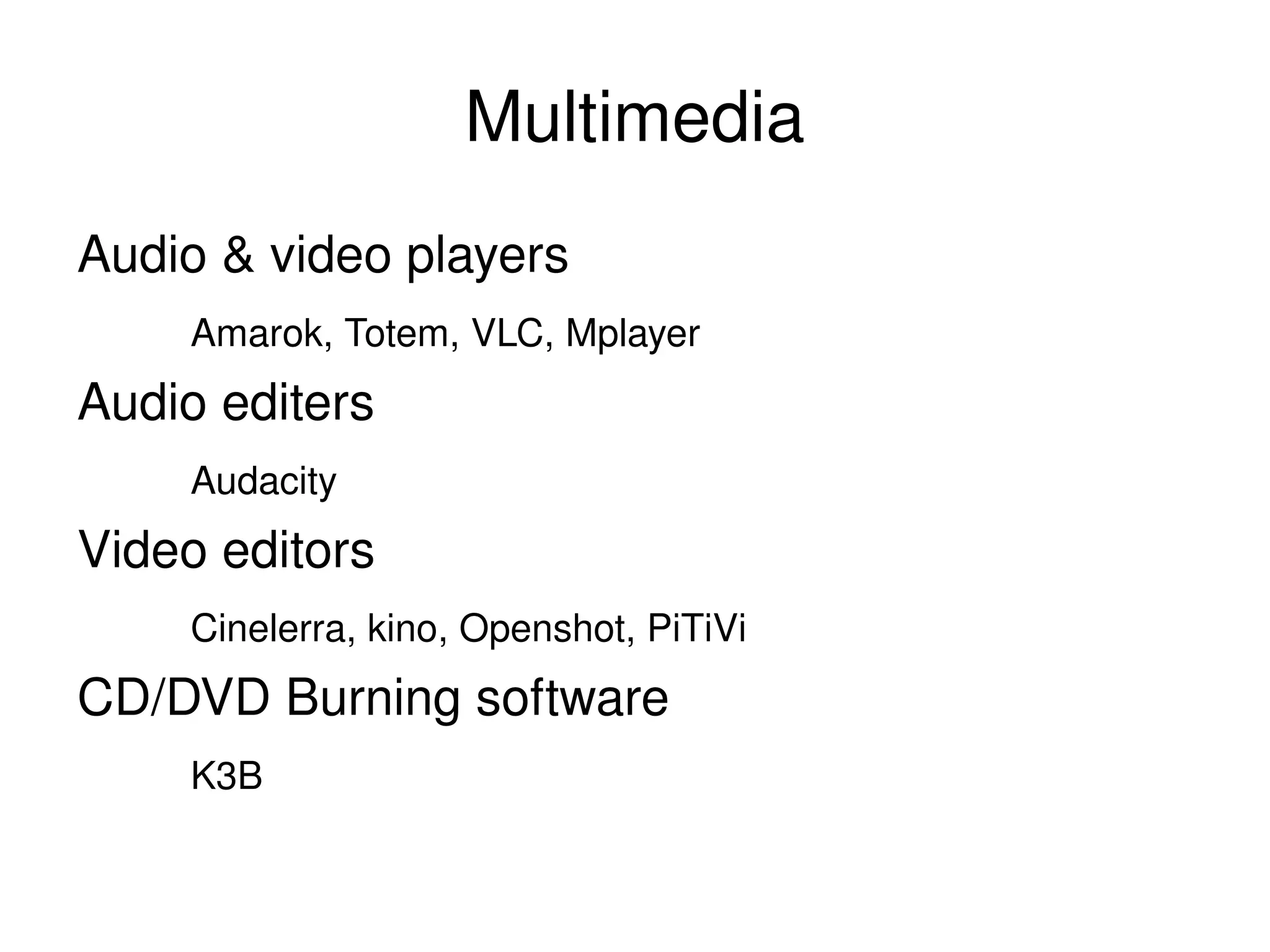 Desktop Application In Linux PPT Desktop application in linux ppt