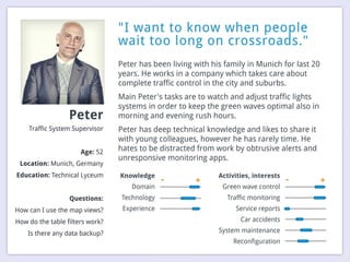 Desktop application interface design