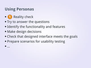 Desktop application interface design