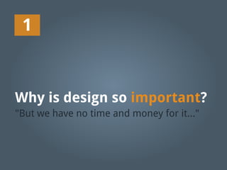 Desktop application interface design