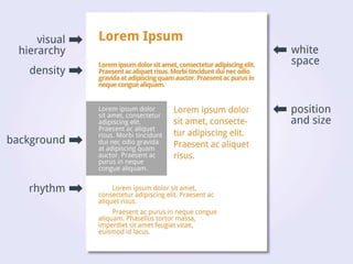 Desktop application interface design