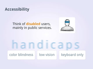 Desktop application interface design