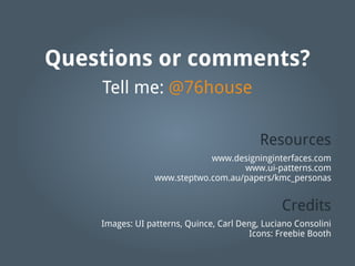 Desktop application interface design
