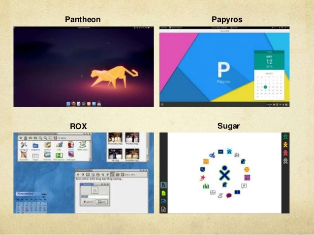desktop environments