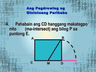 Desktop ginintuangparihaba | PPT