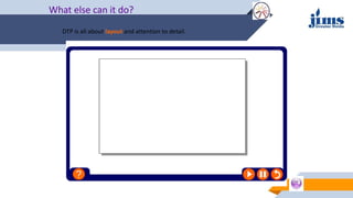 What else can it do?
DTP is all about layout and attention to detail.
 