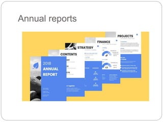Annual reports
 