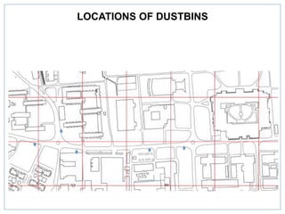 LOCATIONS OF DUSTBINS
 