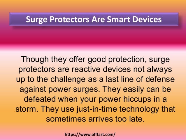 Desktop Surge Protector Smart Computer Protection