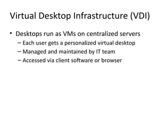 Comprehensive Overview of Server and Desktop Virtualization: VDI, RDS ...
