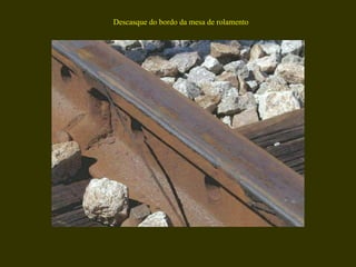 Descasque do bordo da mesa de rolamento 