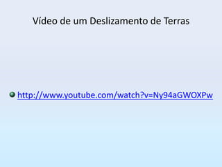 Vídeo de um Deslizamento de Terras




http://www.youtube.com/watch?v=Ny94aGWOXPw
 