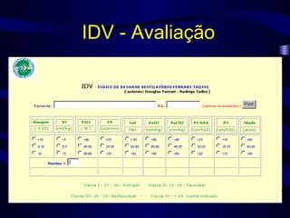 IDV - Avaliação
 