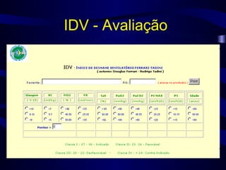 IDV - Avaliação
 
