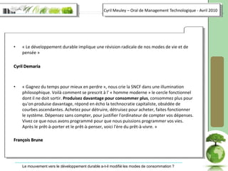 Intégrer l’Homme dans l’entreprise pas comme simple composant
