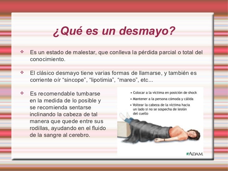 Desmayos y golpes de calor