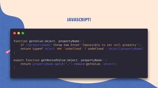 JAVASCRIPT!
 