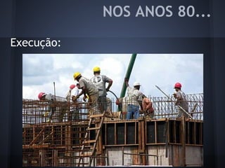 NOS ANOS 80...
Execução:
 