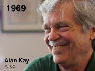 1969
Alan Kay
Pai OO
 