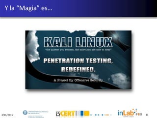 3/11/2015 11
Y la “Magia” es…
 
