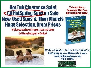 Des Moines Hot Tubs | Portable Spa Dealer | Hottub Sale IA