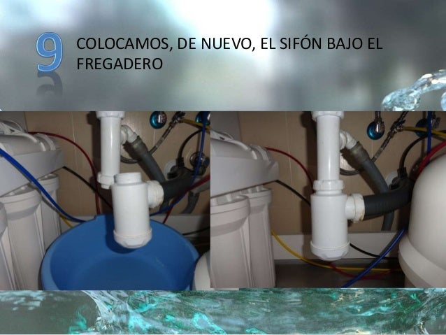 Desmontar Sifón