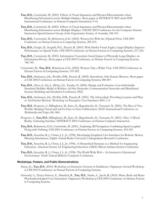 Desney S Tan Curriculum Vitae