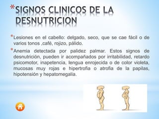 Desnutricion infantil en colombia powerpoint | PPTX