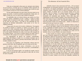 Ejemplar de cortesía  gratis  para lectura y uso personal 73 www.interlectores.com De sobremesa  de José Asunción Silva  