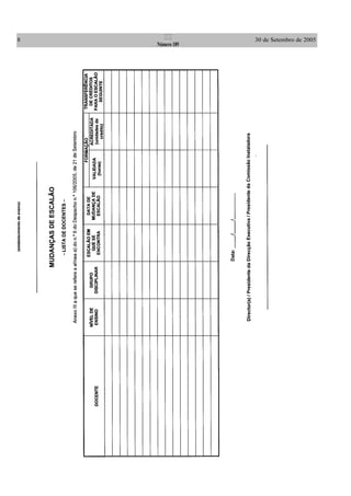 8 30 de Setembro de 2005II
Número 189
 
