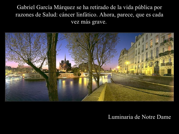 Despedida Gabriel Garcia Márquez
