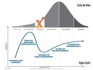 Copyright© 2014 Symnetics – Todos os direitos reservados 
Ciclo de Vida 
Hype Cycle 
 
