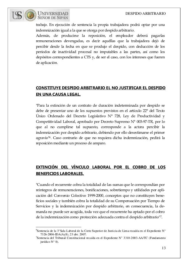 Carta De Despido Laboral Periodo De Prueba - New Sample p