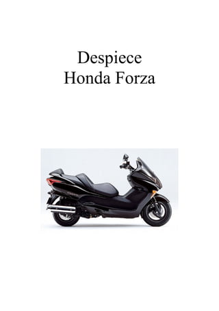 Despiece
Honda Forza
 