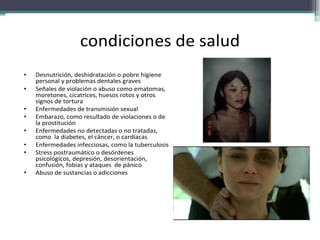 Ofrecer alternativas en materia social -reconstruir sus vidas- vivienda dignas, derechos básicos, acceso al trabajo y educación. 