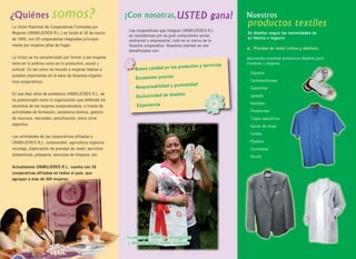 Desplegable unimujeres