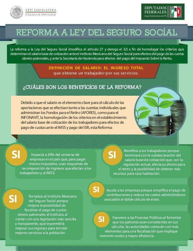 Reforma a la Ley del Seguro Social en México