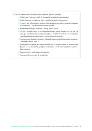 desplegament curriculum