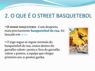  As actividades deverão ser desenvolvidas em horário semanal ao longo de todo o ano, com todas as turmas da escola. Torneio Street BasquetebolCorta mato http://www.leonardocoimbra.net/index.php?option=com_content&view=article&id=131:escalada&catid=61:actividade-externa&Itemid=1081. INTRODUÇÃO