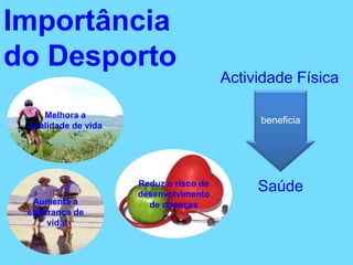  Quais as doenças que se podem prevenir através do Desporto?