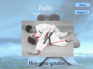 Judo Analise Mecânica 2  Home Hon-gesa-gatame Imagem 3 