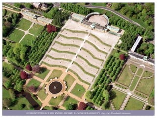 GEORG WENZESLAUS VON KNOBELSDORFF. PALACIO DE SANSSOUCI, 1745-1747, Potsdam (Alemania)
 