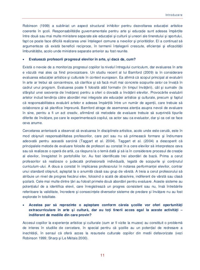 Educatie Artistica Si Culturala