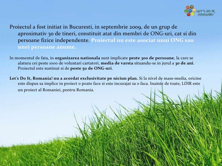 Let S Do It Romania In 10 Slide Uri