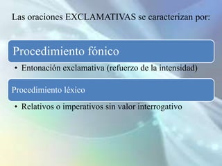 La oración INTERROGATIVA INDIRECTA se caracteriza por: