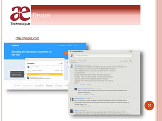 DISQUS
http://disqus.com
30
 